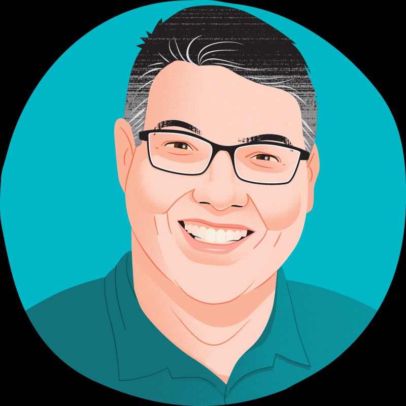 Mike Hoskins illustration