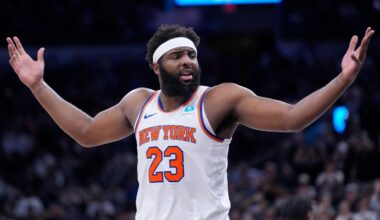 Knicks' Robinson at practice Tuesday, one day before Game 1 of NBA Finals