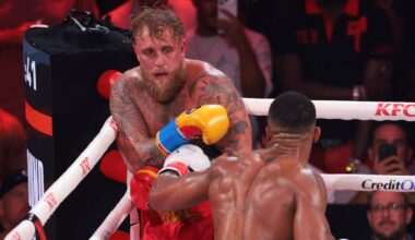 Anthony Joshua Reacts To Possibly Ending Jake Paul's Boxing Career