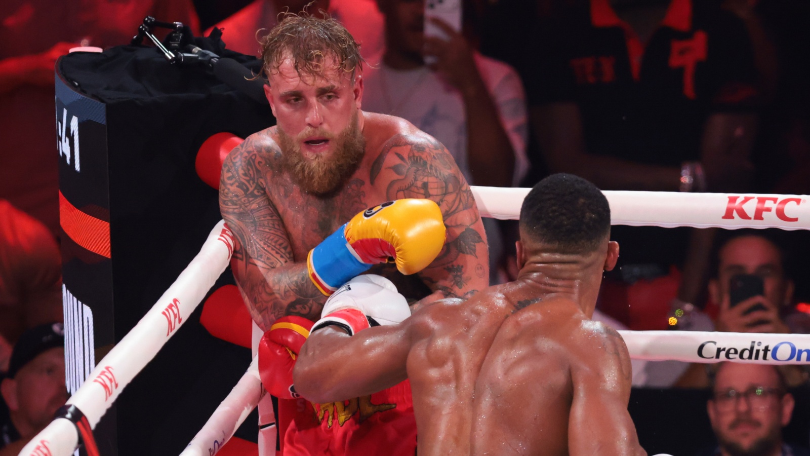 Anthony Joshua Reacts To Possibly Ending Jake Paul's Boxing Career
