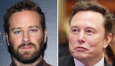 Elon Musk Posts Armie Hammer's 'Citizen Vigilante' on X