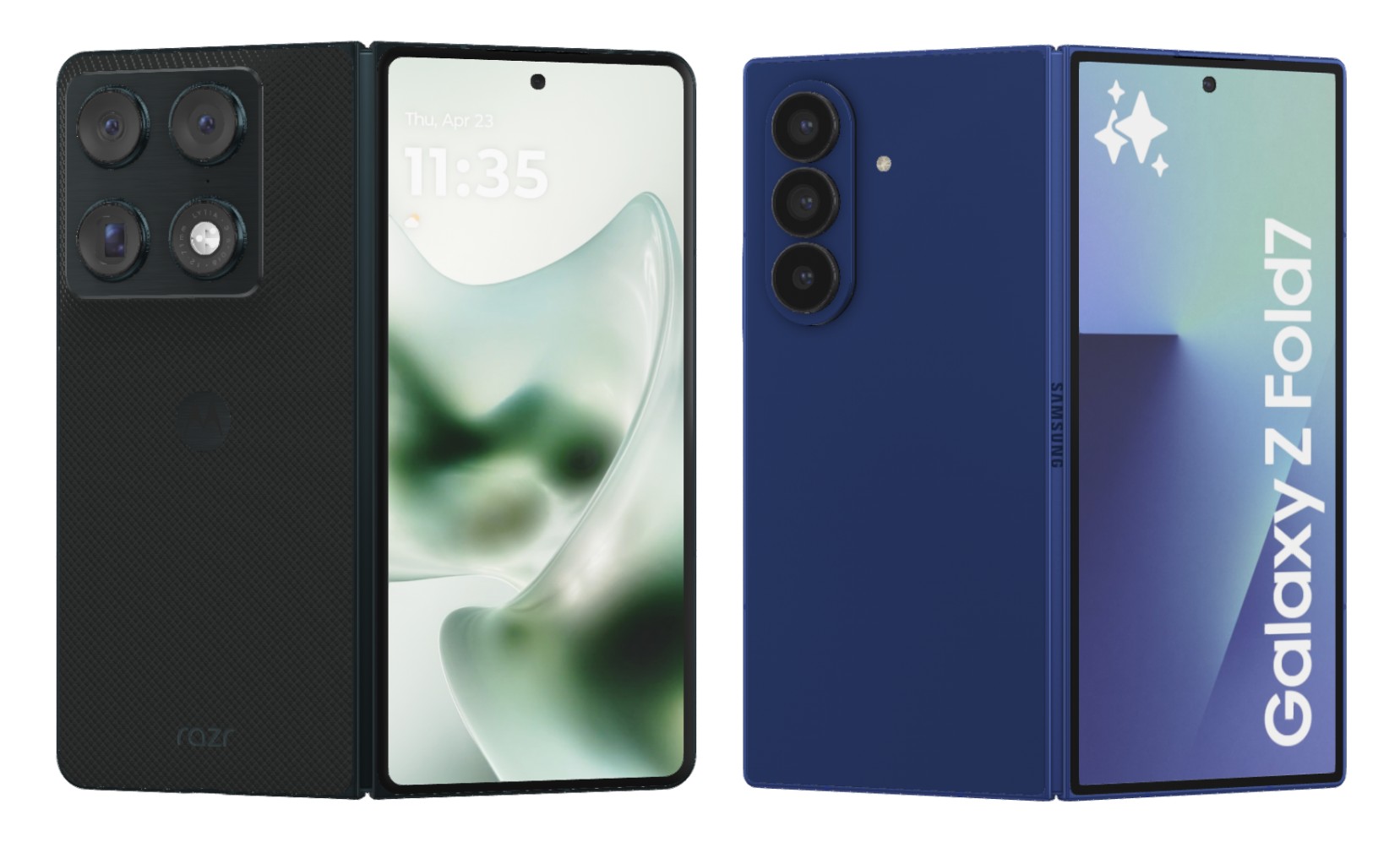 Motorola Razr Fold vs Galaxy Z Fold 7 Price