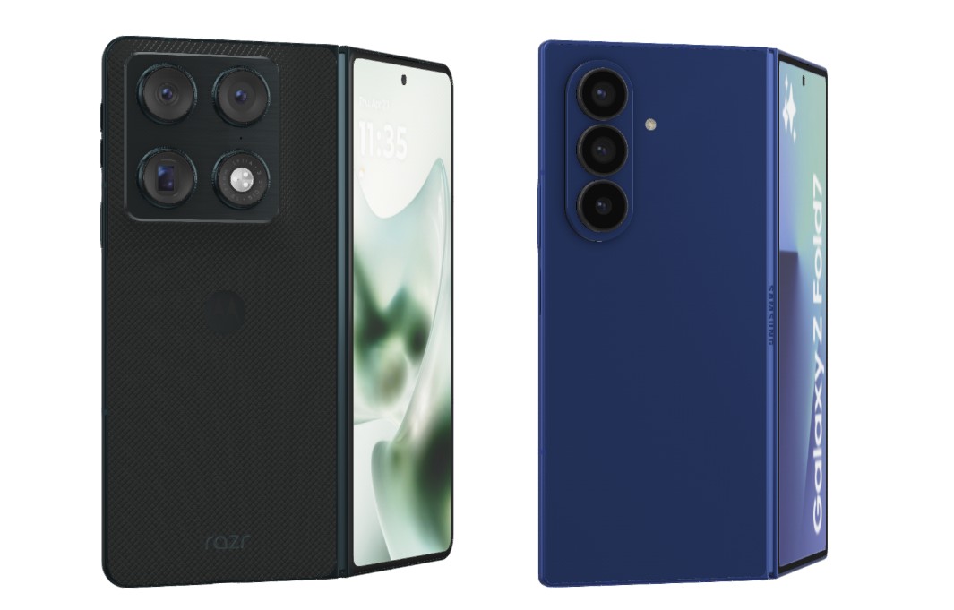 Motorola Razr Fold vs Galaxy Z Fold 7