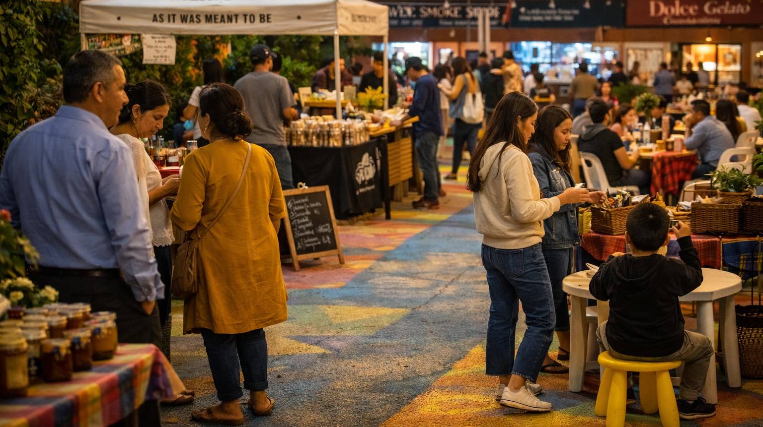 market brampton night