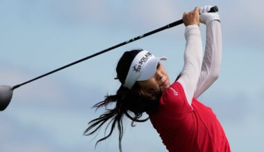 Ina Yoon opens the Women's PGA Championship at Hazeltine with a record-tying 63