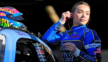 28-year-old Natalie Decker is learning to balance motherhood and racing.