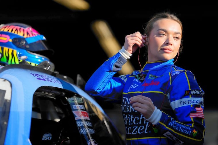 28-year-old Natalie Decker is learning to balance motherhood and racing.