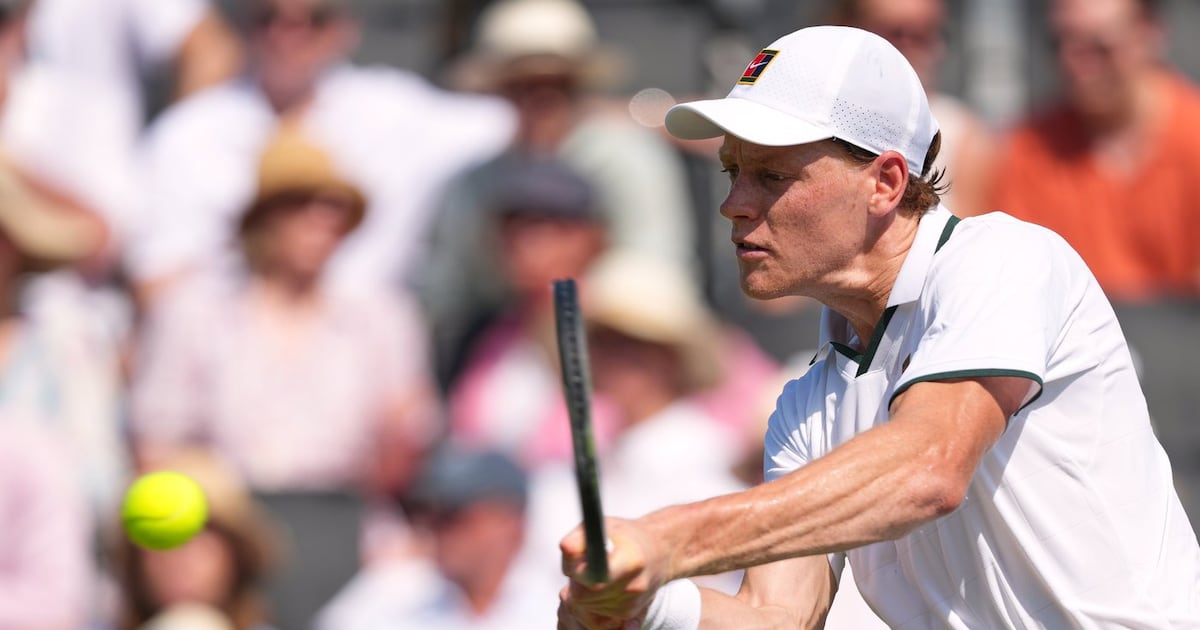No. 1 Jannik Sinner has ramped up training ahead of Wimbledon title defense