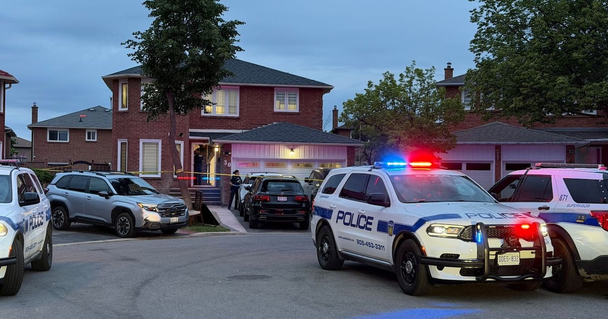 Brampton shooting: Man and woman fighting for their lives