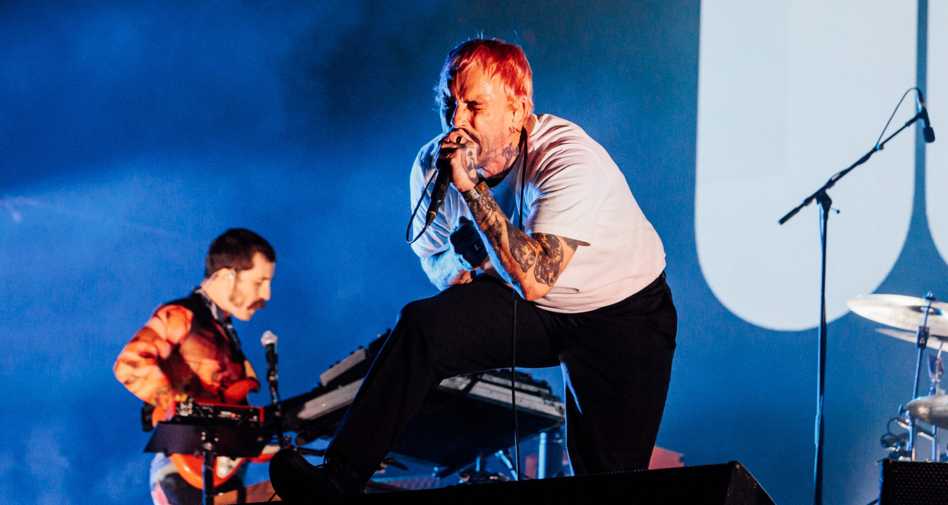 IDLES' Joe Talbot and dad Nigel launch art exhibition 'Musoleum