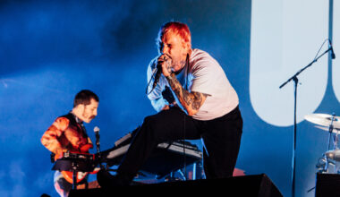 IDLES' Joe Talbot and dad Nigel launch art exhibition 'Musoleum