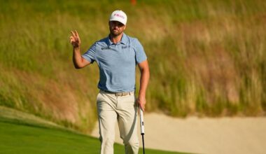 Golf news: Wyndham Clark leading at U.S. Open