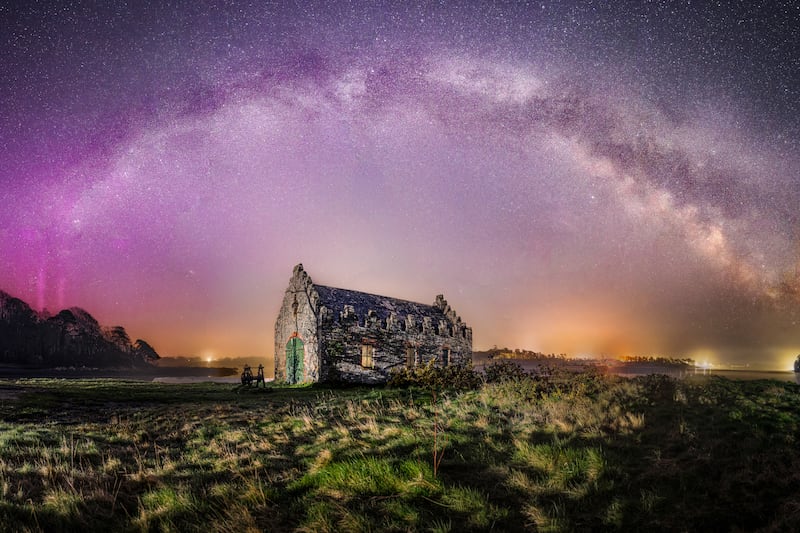 Galactic boathouse. Photograph: Ian McMichael