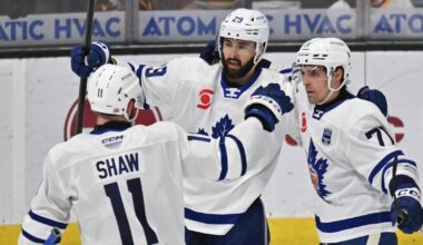 Vinni Lettieri leads Toronto Marlies to win over Chicago Wolves in Calder Cup opener