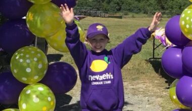 12th Annual Nevaeh's Lemonade Stand Set for Today
