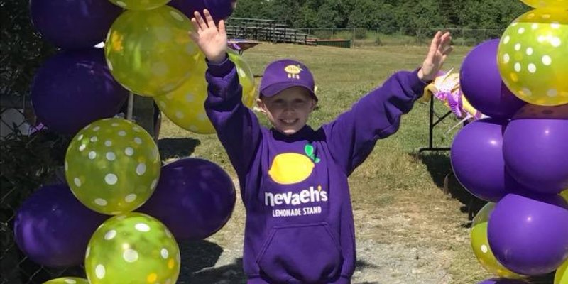 12th Annual Nevaeh's Lemonade Stand Set for Today