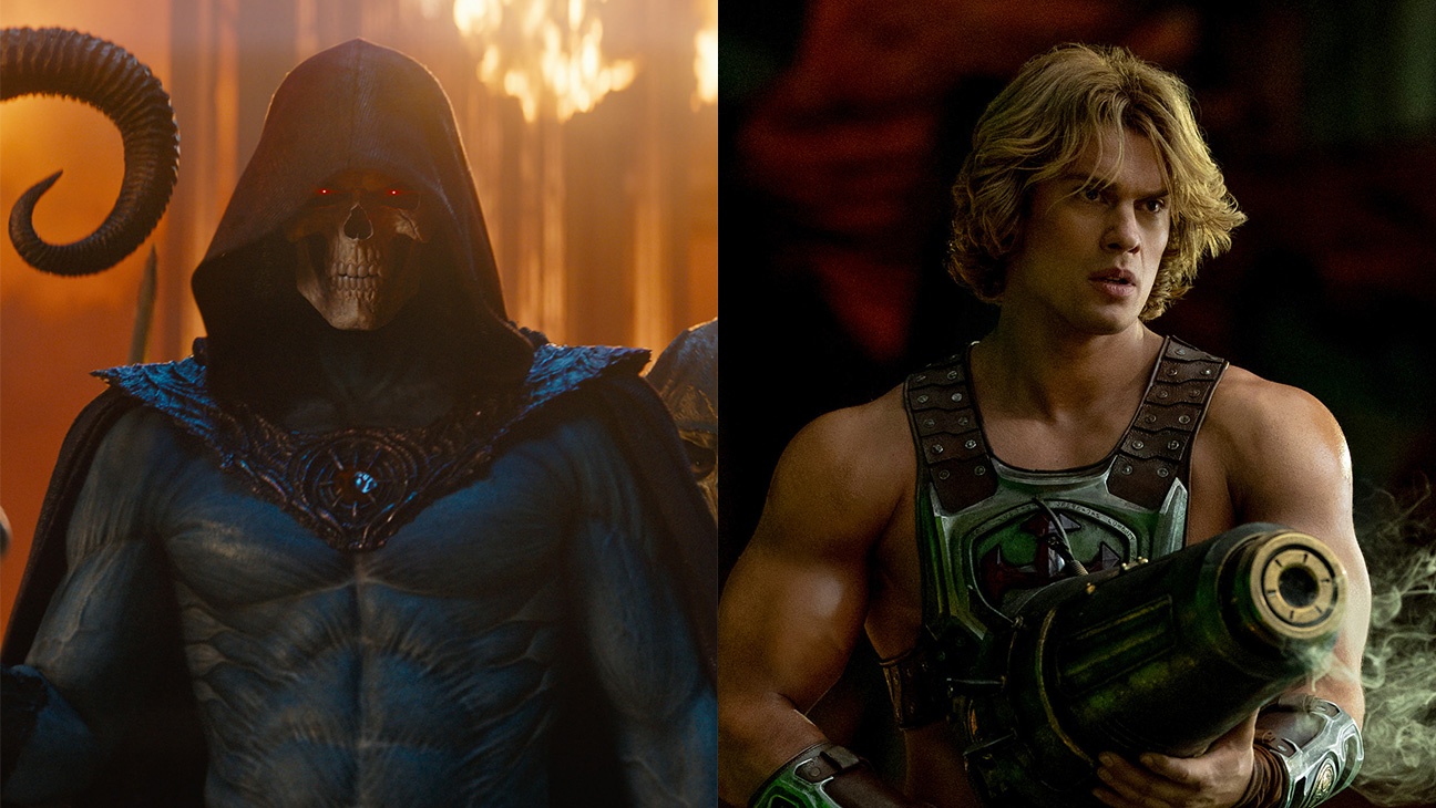 Nicholas Galitzine and Jared Leto in Masters of the Universe