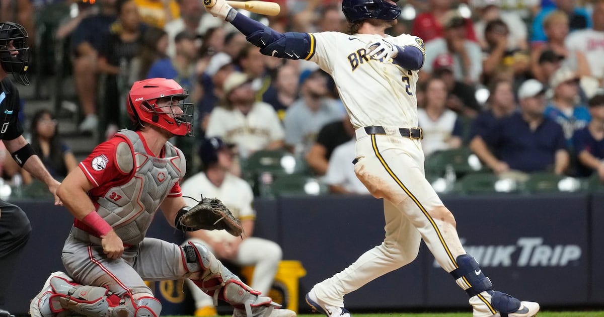 Ortiz homer gives Milwaukee Brewers comeback win over Cincinnati Reds