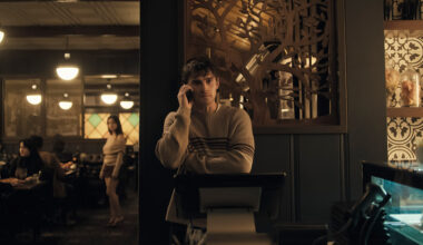 Inde Navarrette stars as Nikki and Michael Johnston as Bear in Obsession, a Focus Features release.
