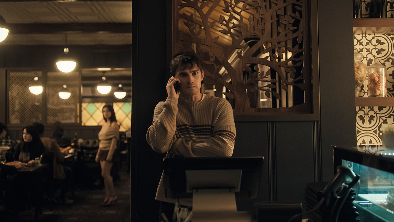 Inde Navarrette stars as Nikki and Michael Johnston as Bear in Obsession, a Focus Features release.