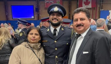 Emotional funeral held in Mississauga for slain OPP Const. Tarun Bali