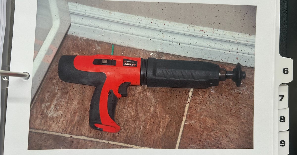 N.B. trial hears nail gun allegedly used by accused on himself was bought days before murder - CTV News