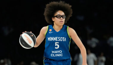Miles sets WNBA rookie mark with 24 first-half points in Lynx's win over Sparks