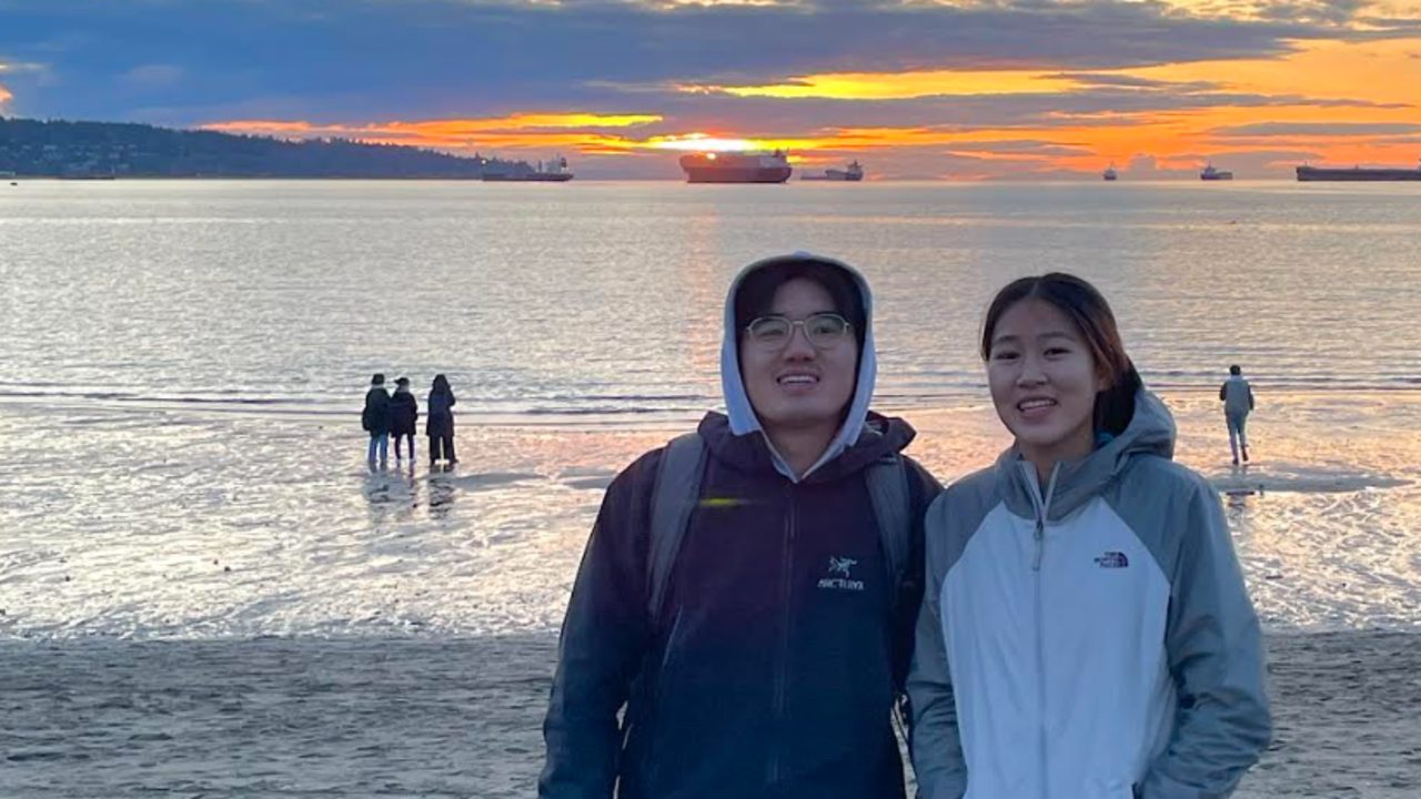 Siblings Tony and Olivia Chen are co-founders of Bookd, a soccer-focused social media platform. Photo supplied.