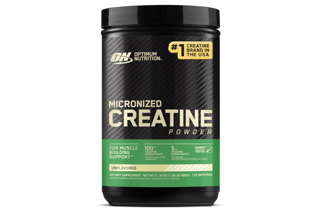 Optimum Nutrition Micronized Creatine Monohydrate Powder (120 Servings)
