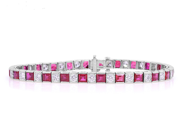 Oscar Heyman tennis bracelet