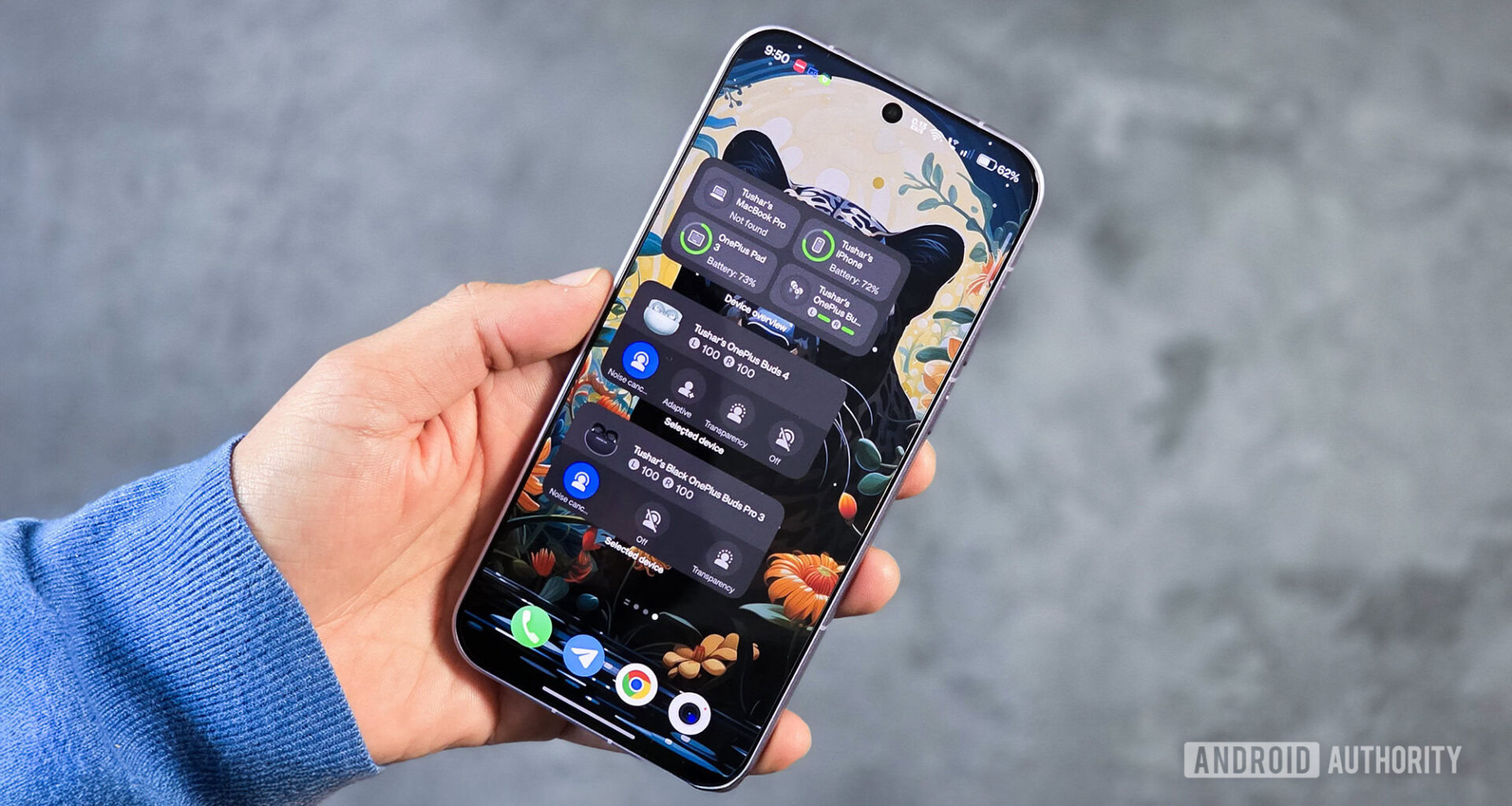 OxygenOS 16 devices widget