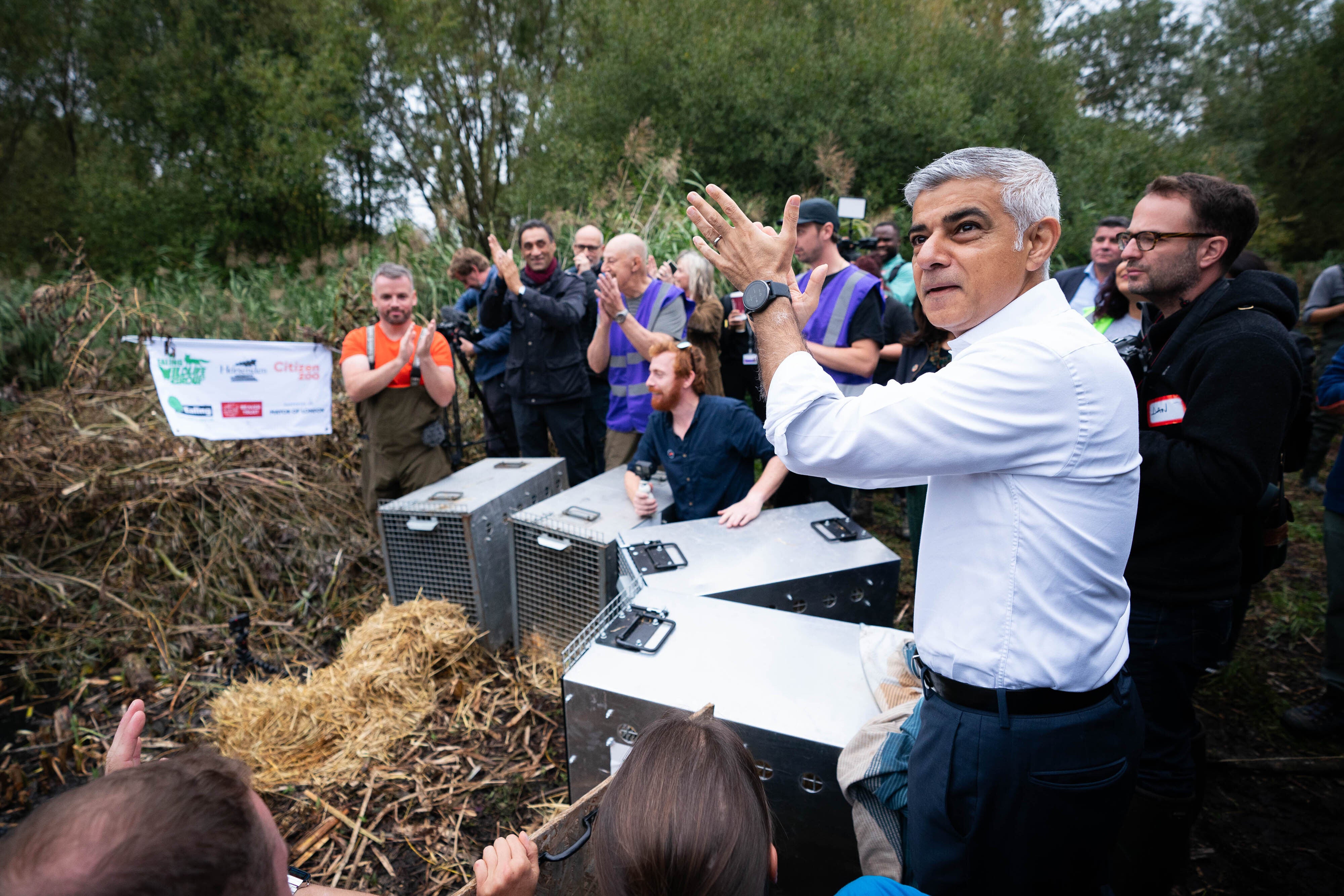 Sadiq Khan has championed the reintroduction of beavers