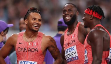 Andre De Grasse, Brendon Rodney