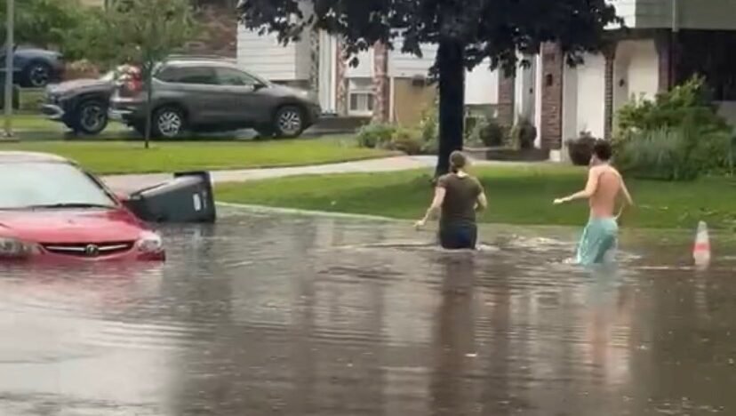 Flash flooding hits Montreal's West Island, South Shore after torrential thunderstorms