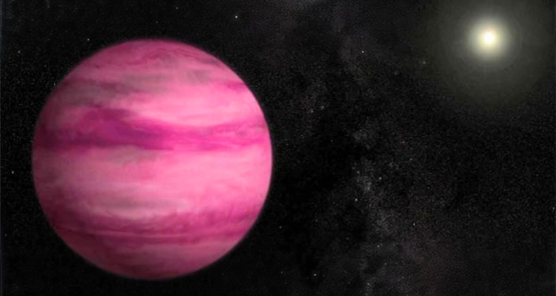 'Pink Planet' reveals salt clouds unlike anything seen before