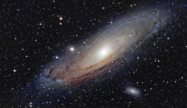 The light from the Andromeda Galaxy — the most distant object visible to the naked human eye — left its source about 2.5 million years ago, which means when you look at it on a clear night, you are seeing light that began its journey to Earth around the time the first members of our genus, Homo, were learning to use stone tools