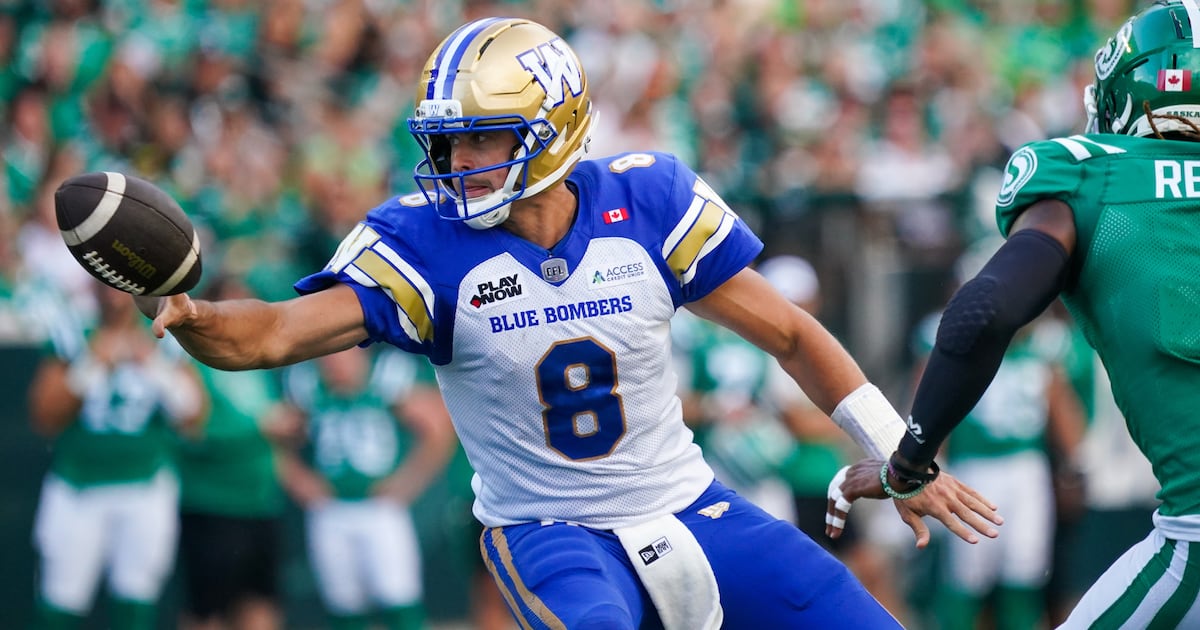 CFL Season Preview: Bombers hope to bounce back