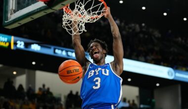 NBA mock draft: BYU’s AJ Dybantsa headlines top tier with Kansas’ Darryn Peterson