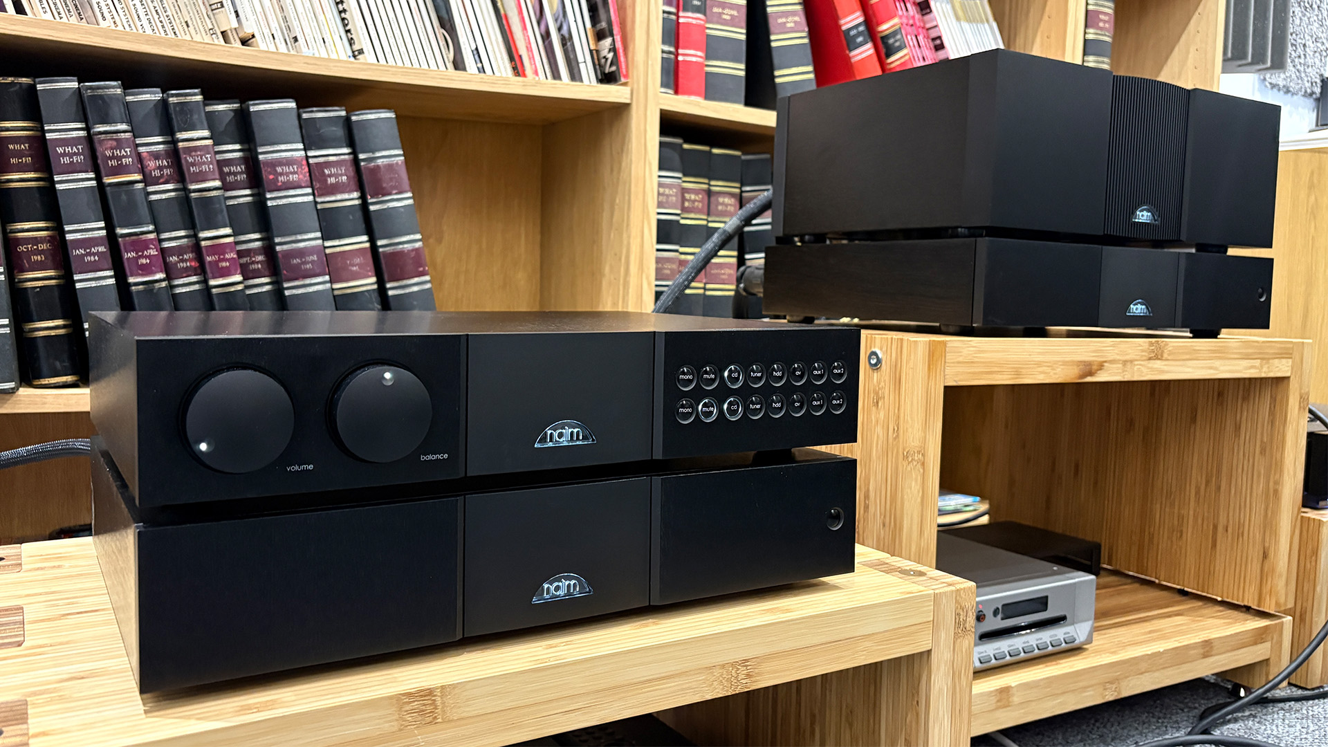 Naim NAC 552 / NAP 500 DR pre/power amplifier