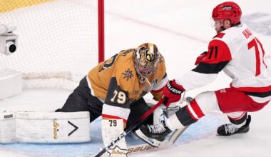 Hurricanes, Golden Knights meet for crucial Game 5 in what is now a best-of-3 Stanley Cup Final