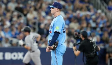 Toronto Blue Jays bullpen caves again in ninth inning to drop series against New York Yankees