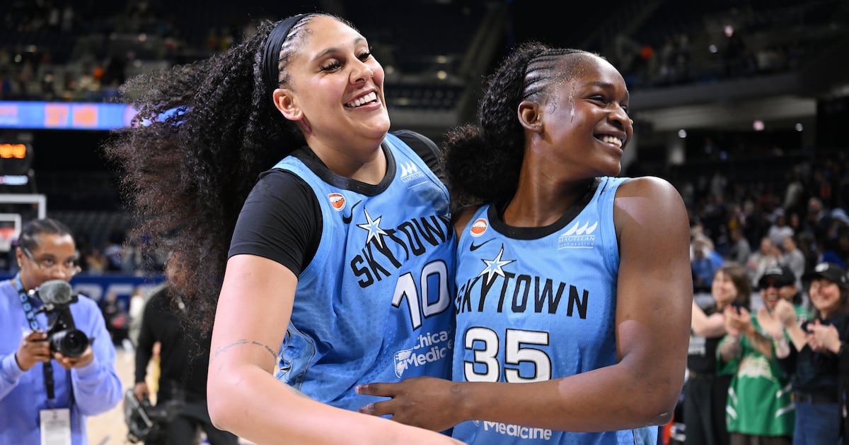 Kamilla Cardoso shoots 13 for 13 and scores 30 in WNBA-record shooting night as Sky beat Fire