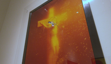 Artist calls controversial piece at Fredericton art gallery ‘religious work of art’ - CTV News