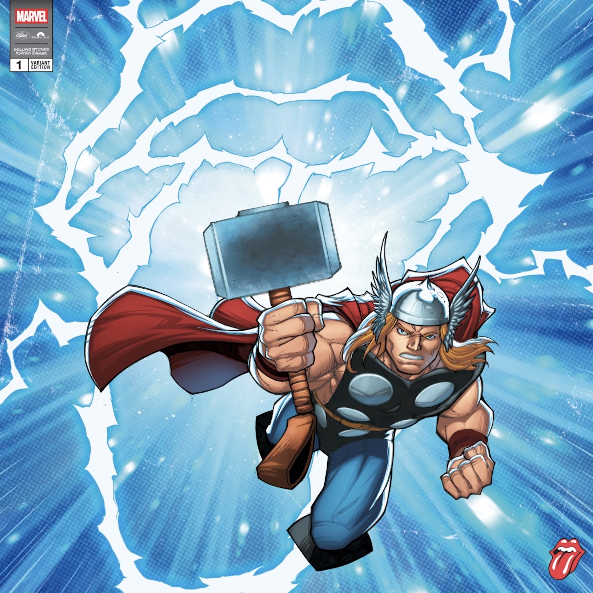Rolling Stones X Marvel cover. CREDIT: Press