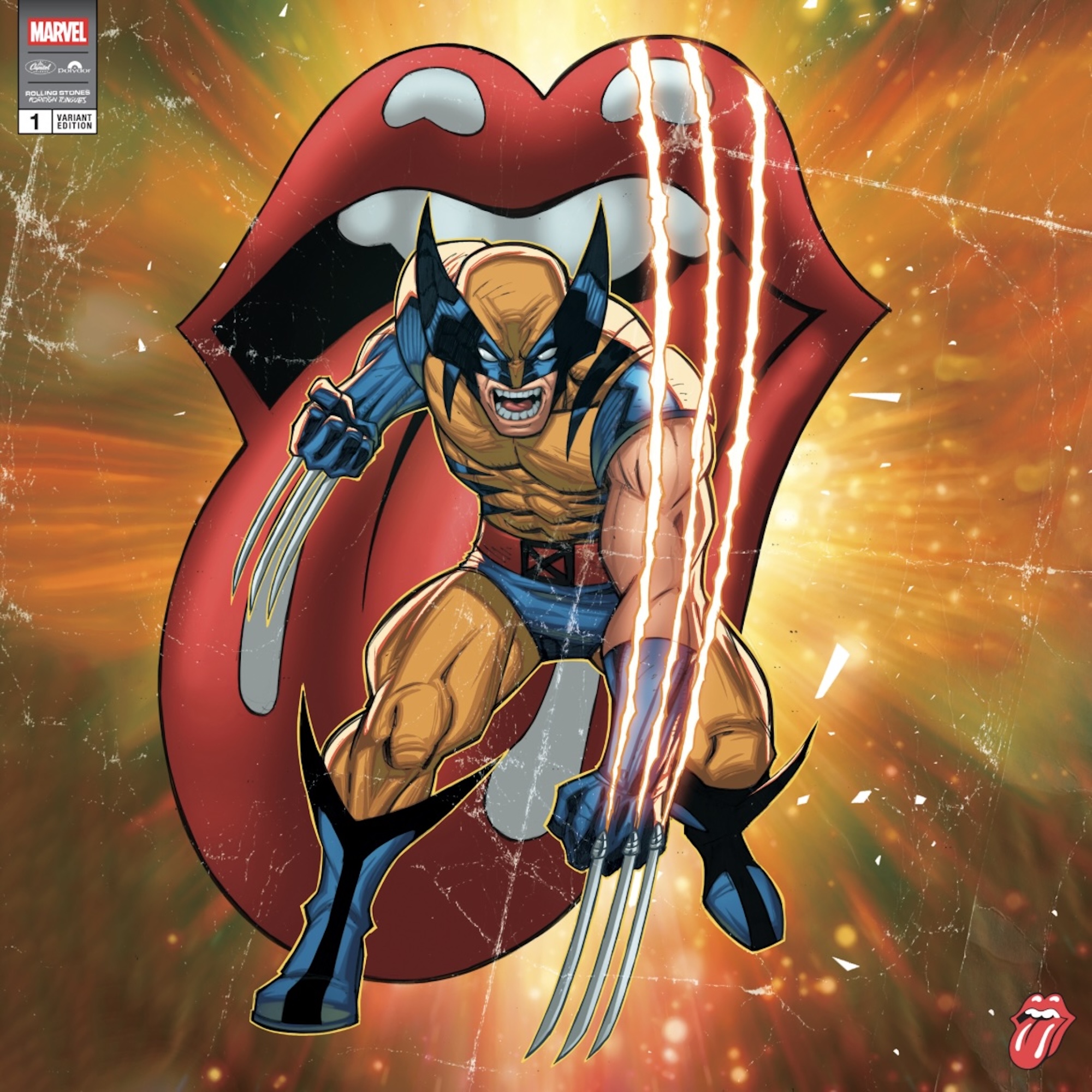 Rolling Stones X Marvel cover. CREDIT: Press