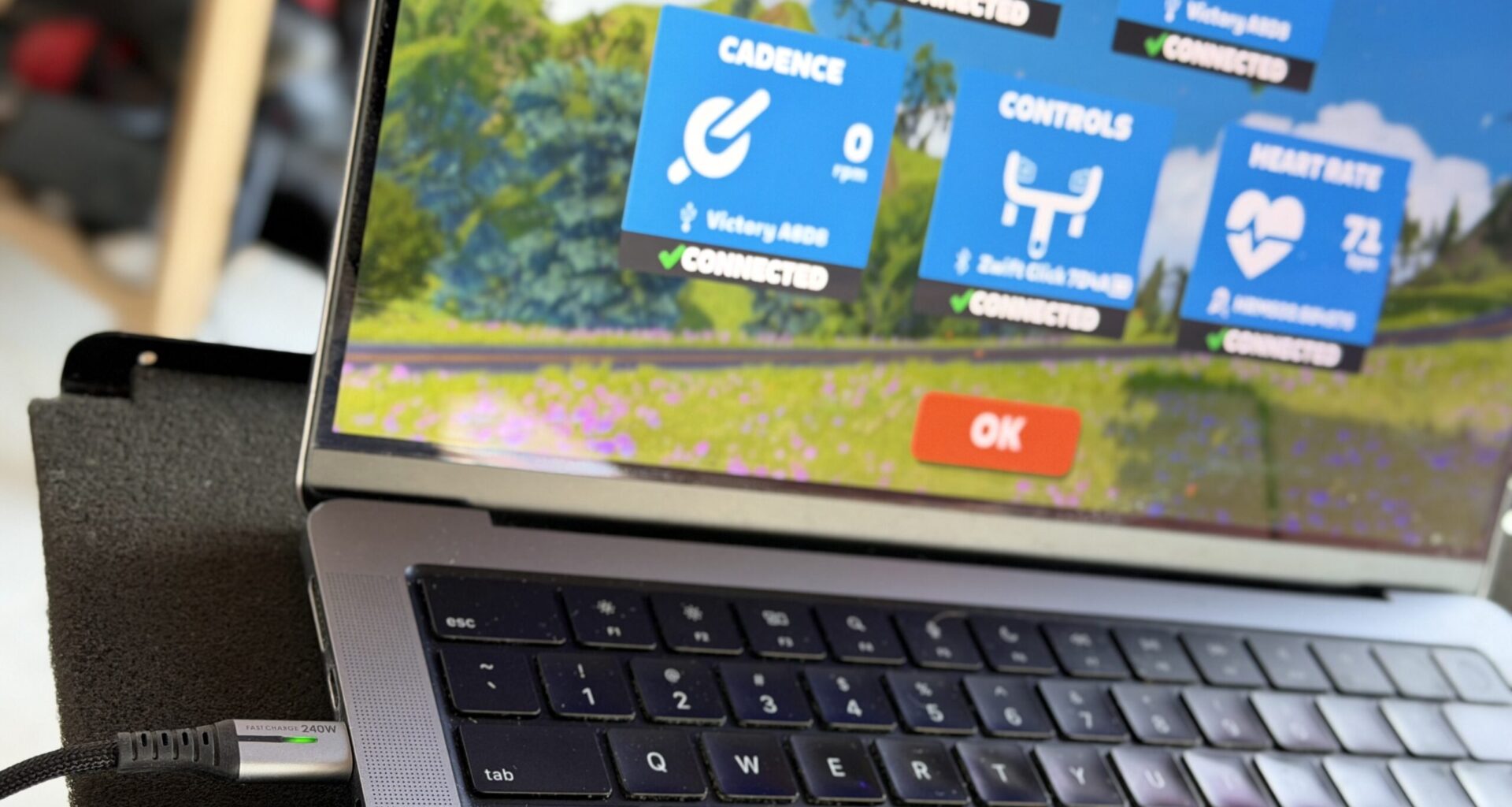 JetBlack Adds USB-C Connection to Zwift for Victory Trainer