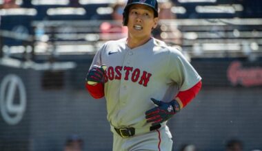Red Sox break through with 6 runs in the 7th to defeat Guardians 9-4