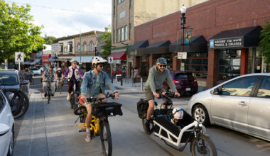 Cyclists take to the streets for Critical Mass in Nanaimo