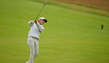 Miles Russell, 17, has dad caddie U.S. Open final round in Father's Day surprise