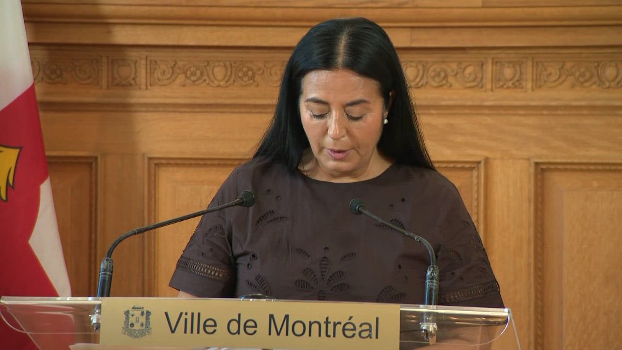 Click to play video: 'Racism ‘totally unacceptable,’ says Montreal mayor after 2 police officers suspended'
